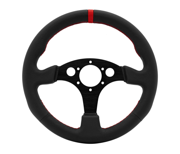 PITAKA KIEROWNICA SIMAGIC Round-Shaped Steering wheel without HUB, 330mm, Leather - 1349638 - zdjęcie 2
